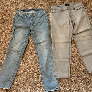 Bundle of 2 Talbots Jeans Blue and Gray